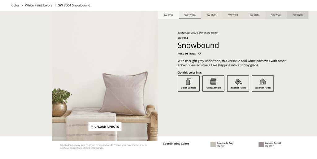 Naples FL cabinet repainted in Sherwin Williams Snowbound by Creative Colors and Design